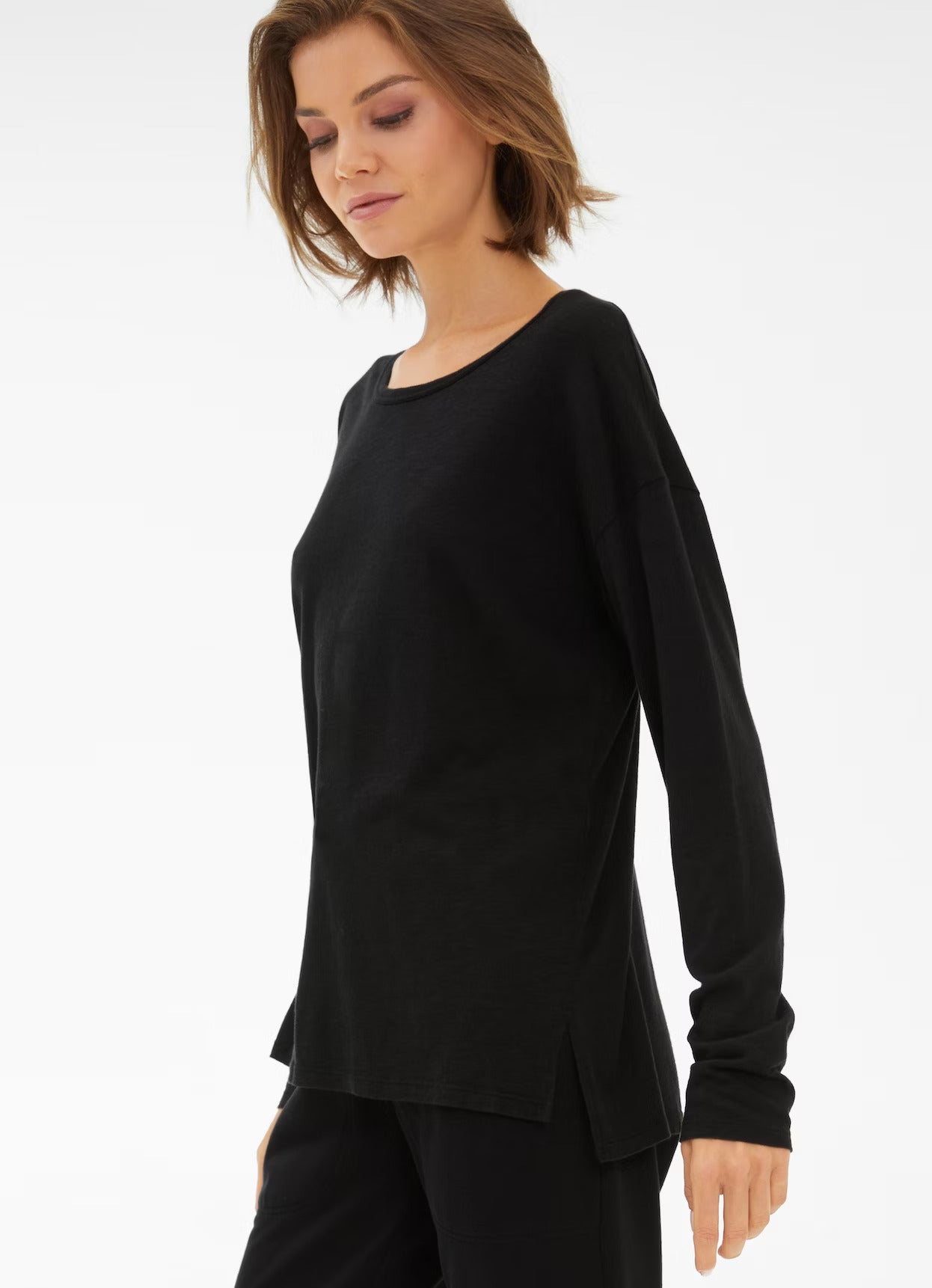 Langarm Tee