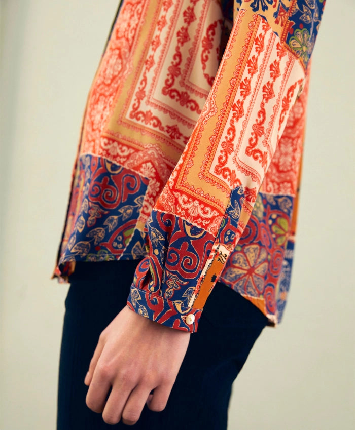Seidenbluse Meudon