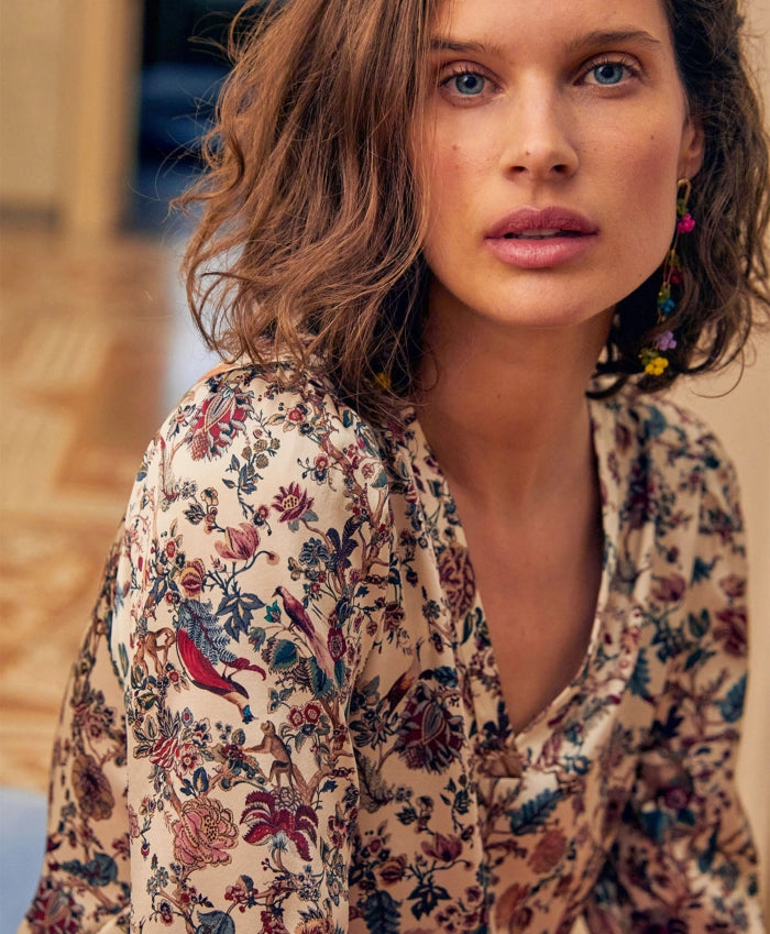 Morgan Seidenbluse
