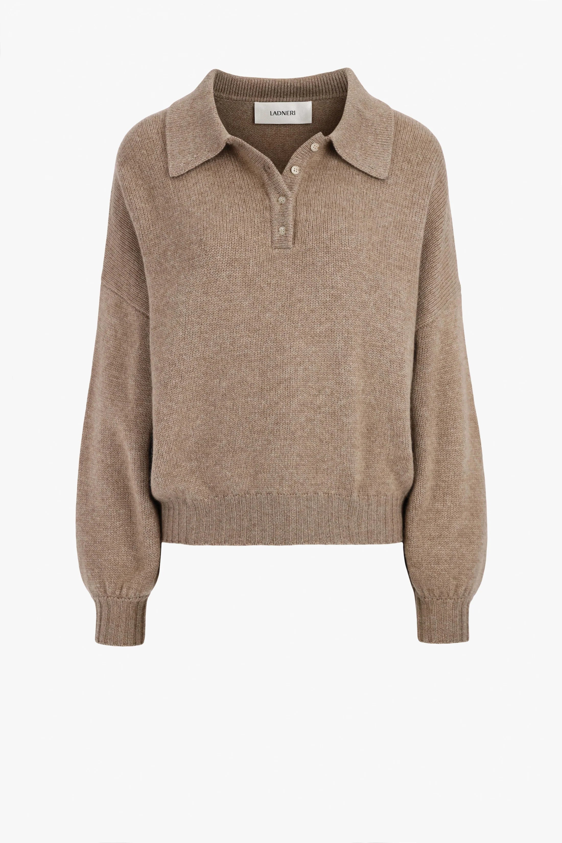 Cashmere Polo Sweater Nia