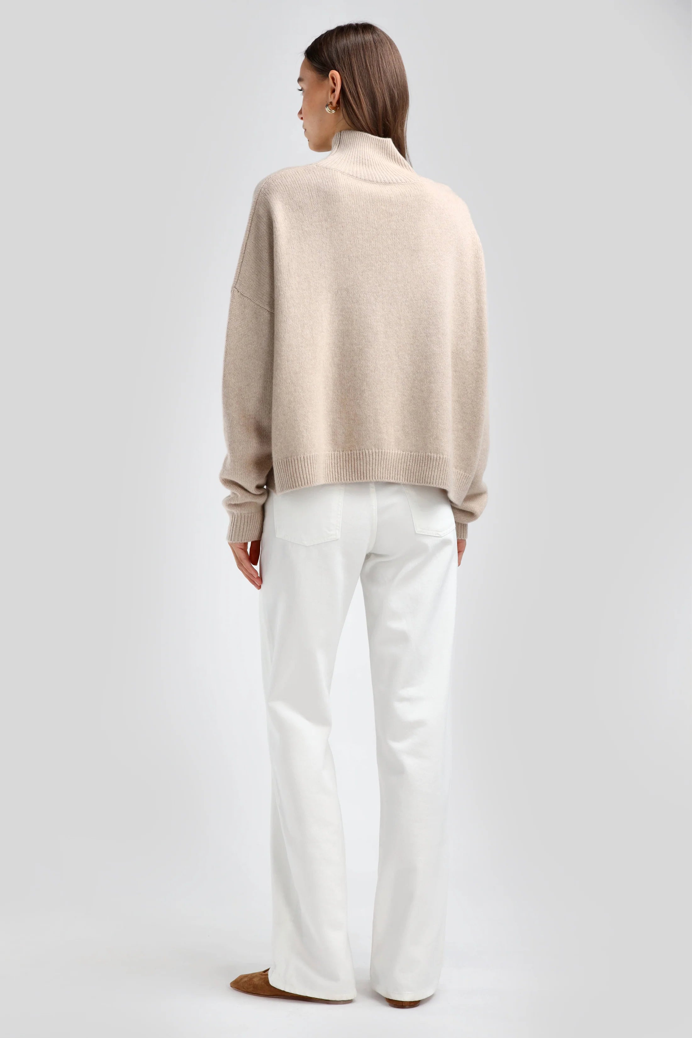 Cashmere Rollkragenpullover Royal