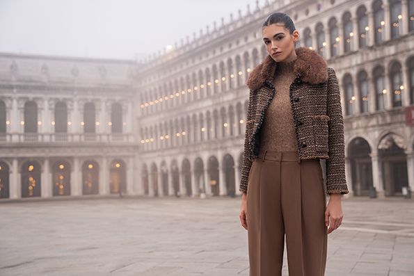 Hose Sloanne Optical Fine Wool
