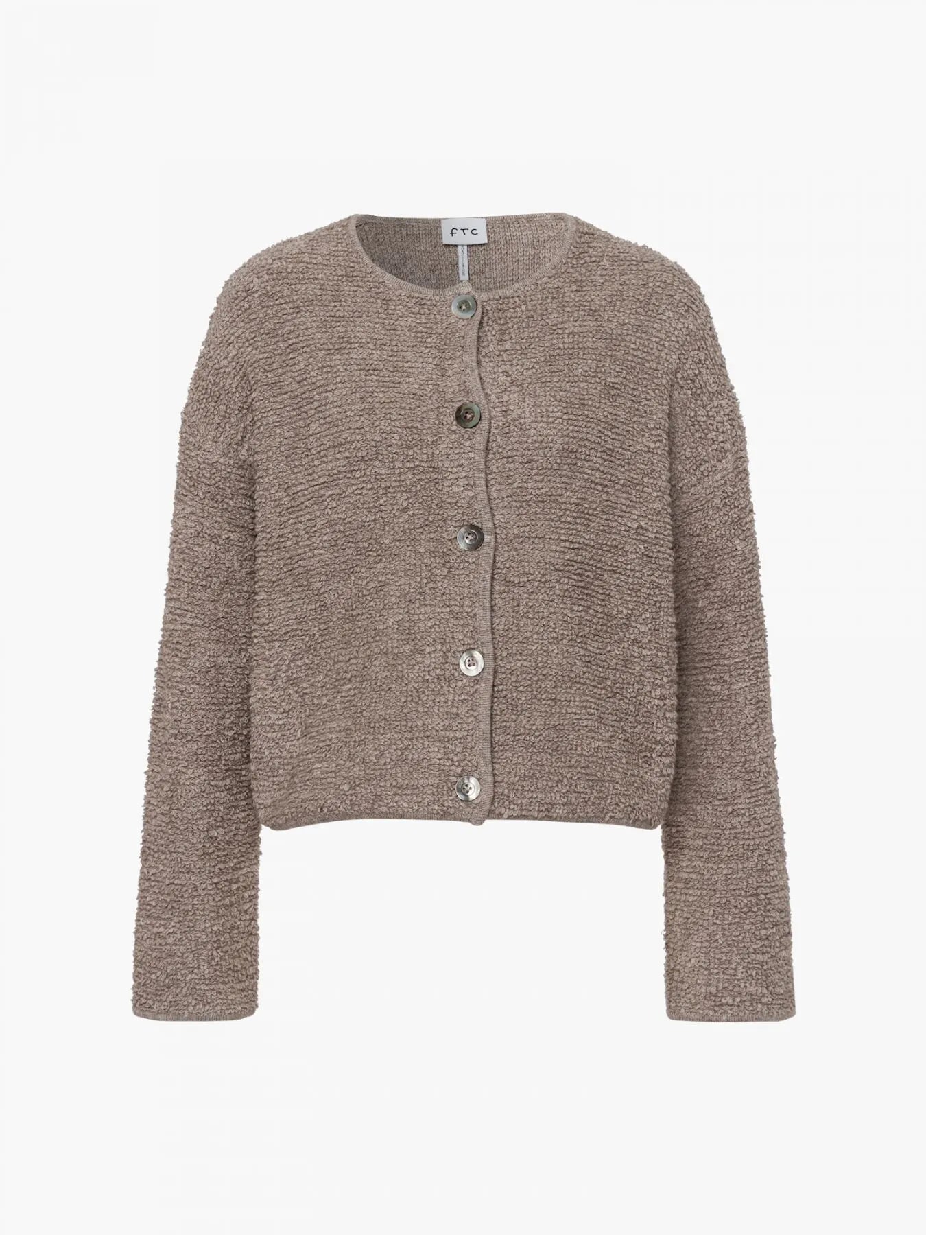 Cashmere Cardigan Rundhals