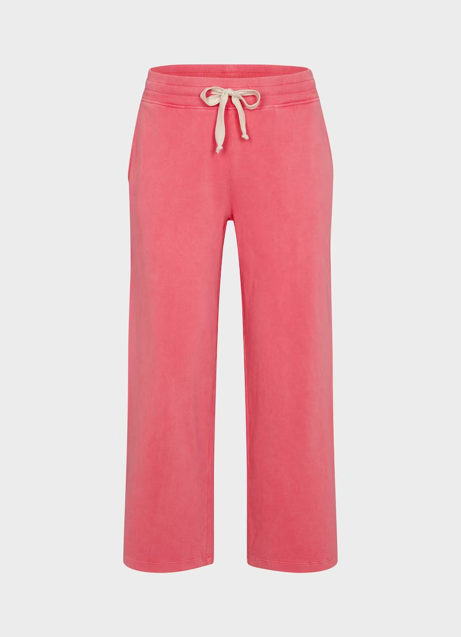 Organic Fleece Trainerhose Cropped