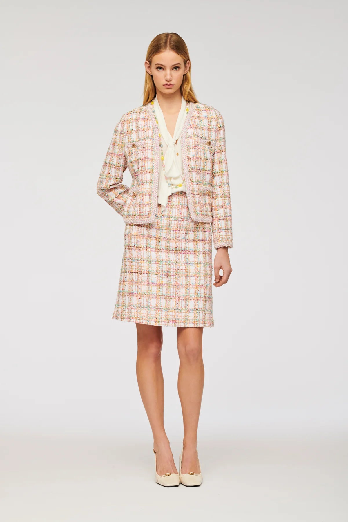 Tweed Jacke