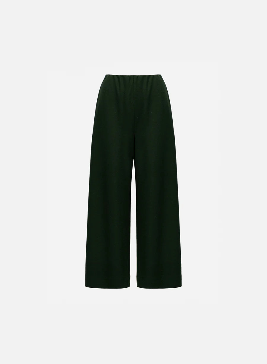 Wide-Leg Cropped Hose