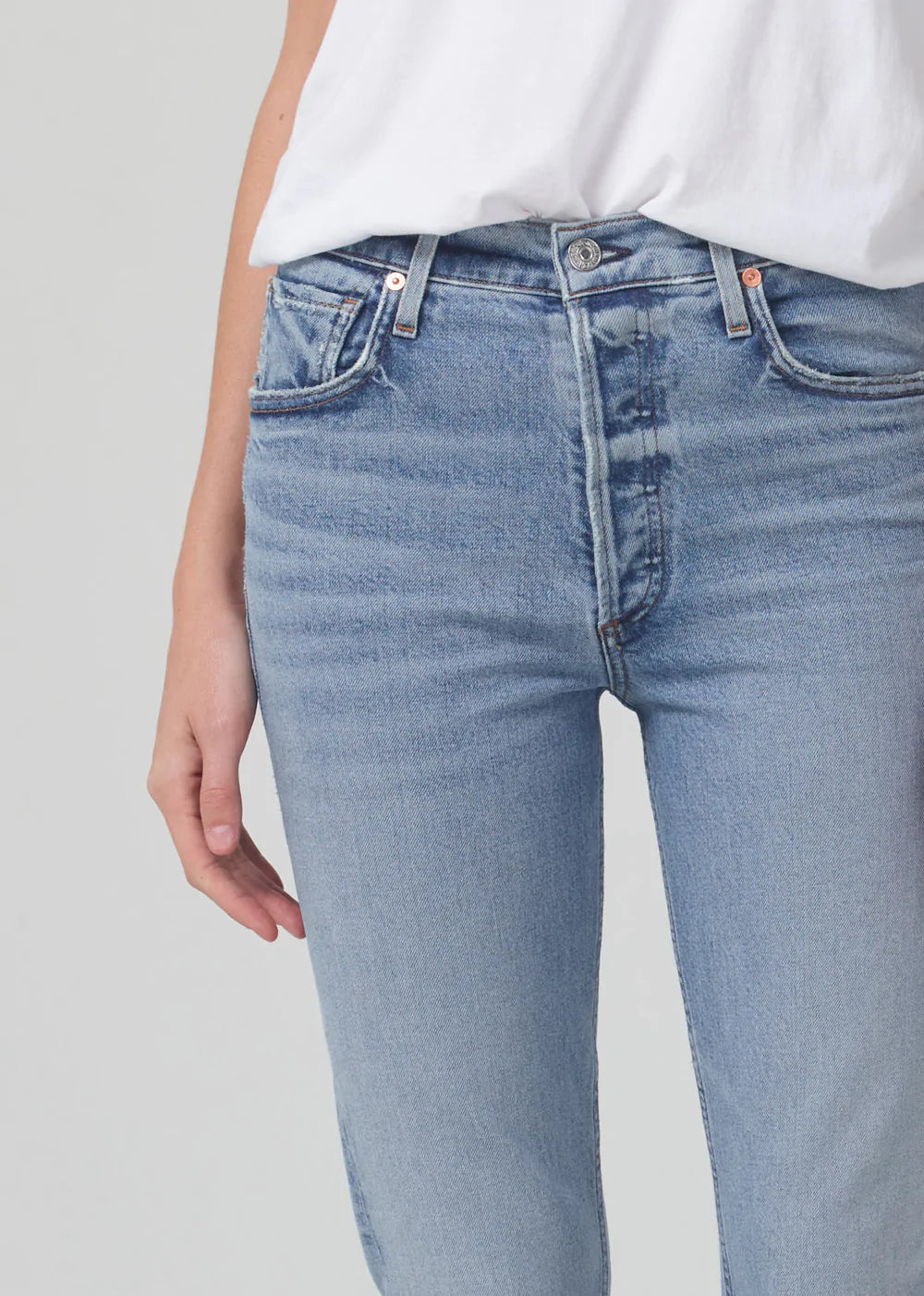 Jeans Charlotte High Rise Crop Straight