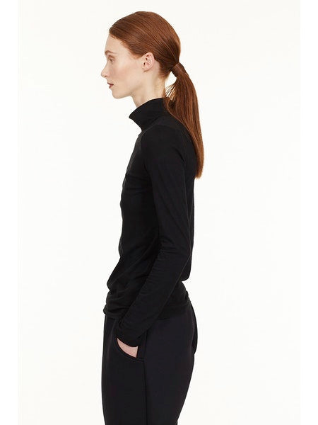 Wanda Langarm Tee mit Rollkragen