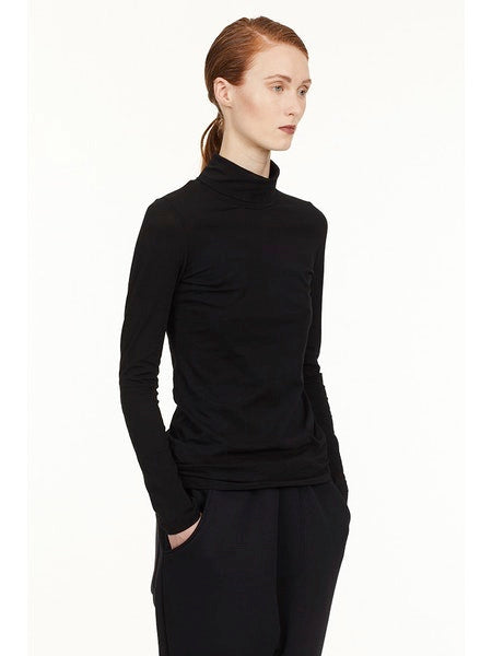 Wanda Langarm Tee mit Rollkragen
