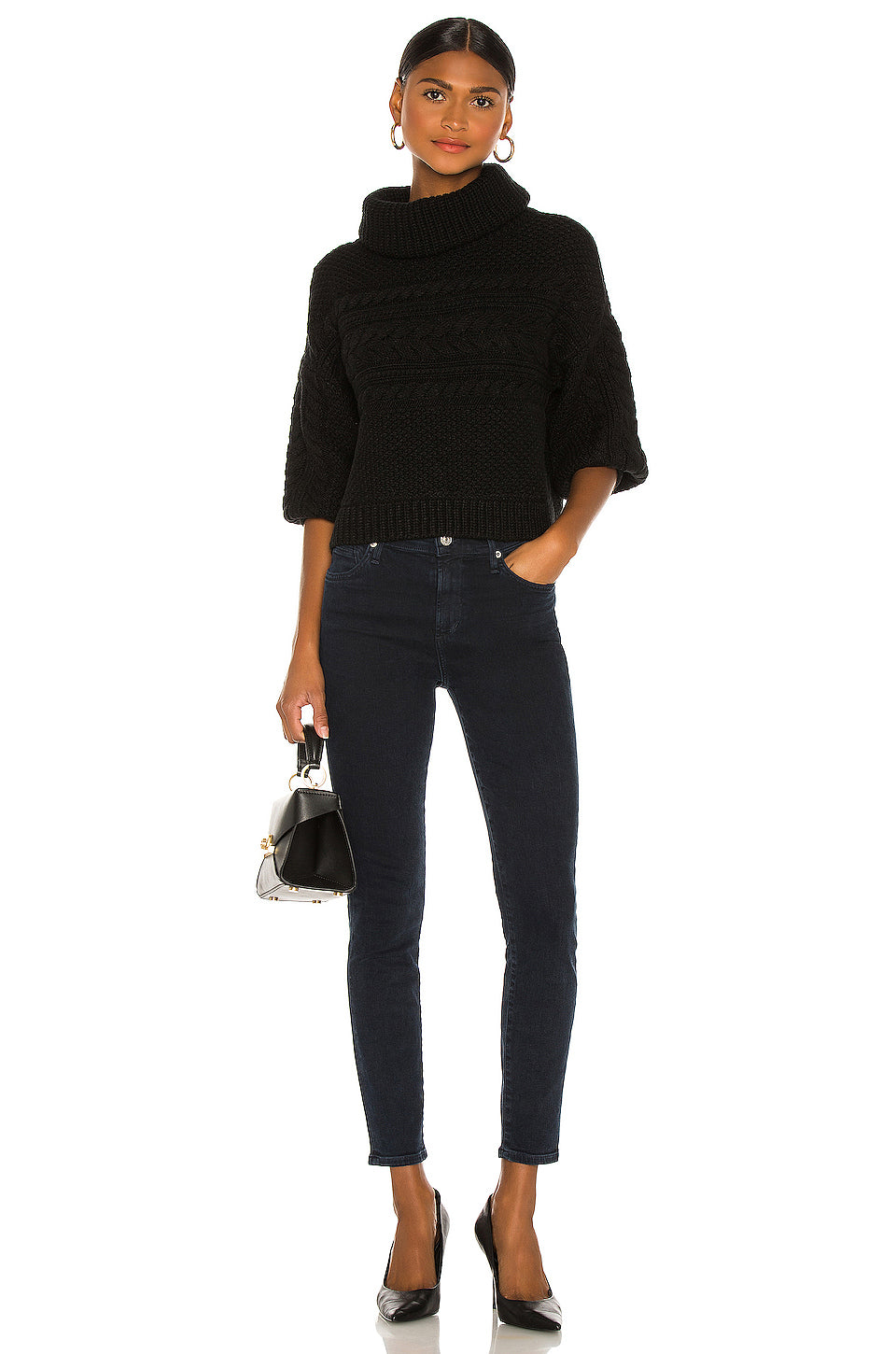 Rocket Ankle Mid Rise Skinny Fit