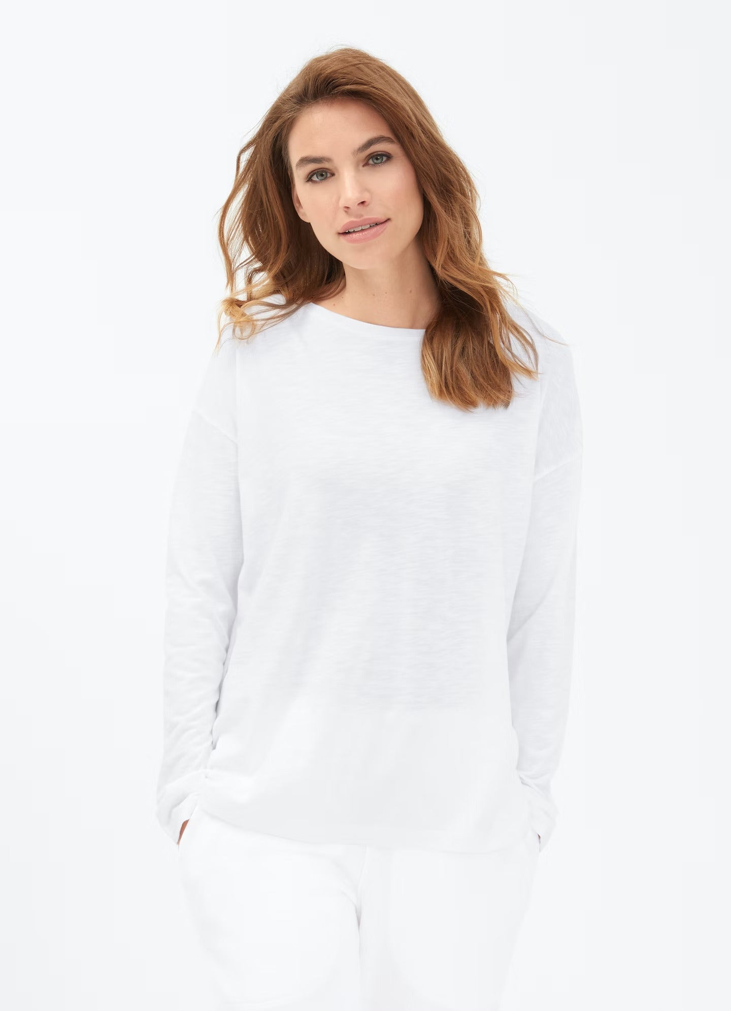 Vivien Langarm Tee