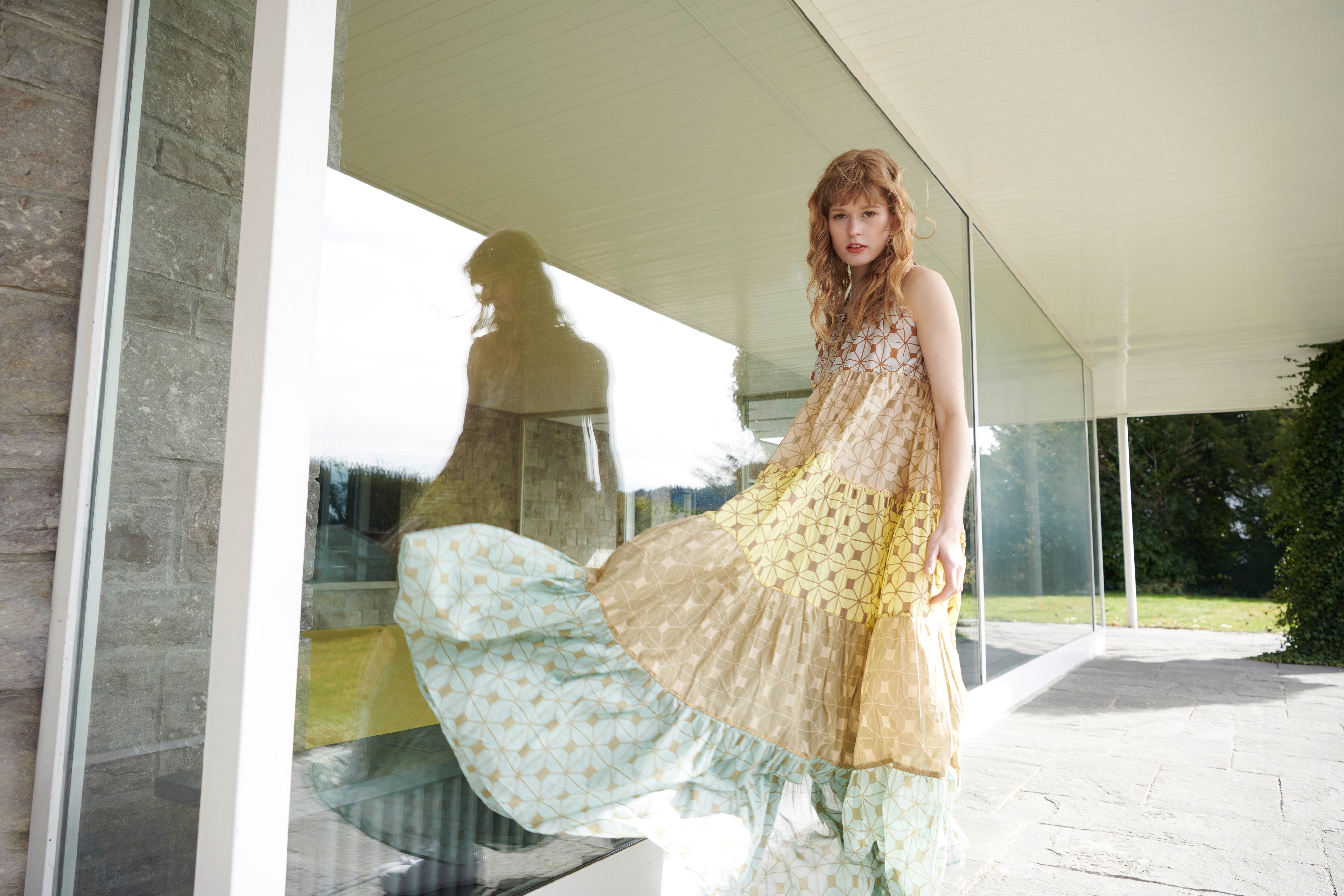 Sommerkleid von Yvonne S. aus Baumwoll-Voile