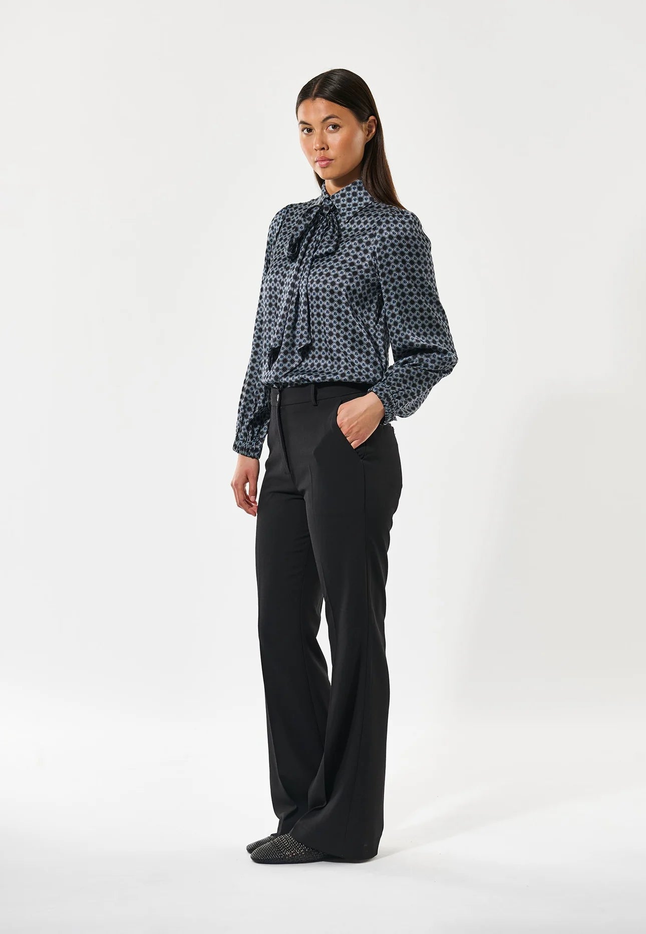 Seidenbluse Kikkidea
