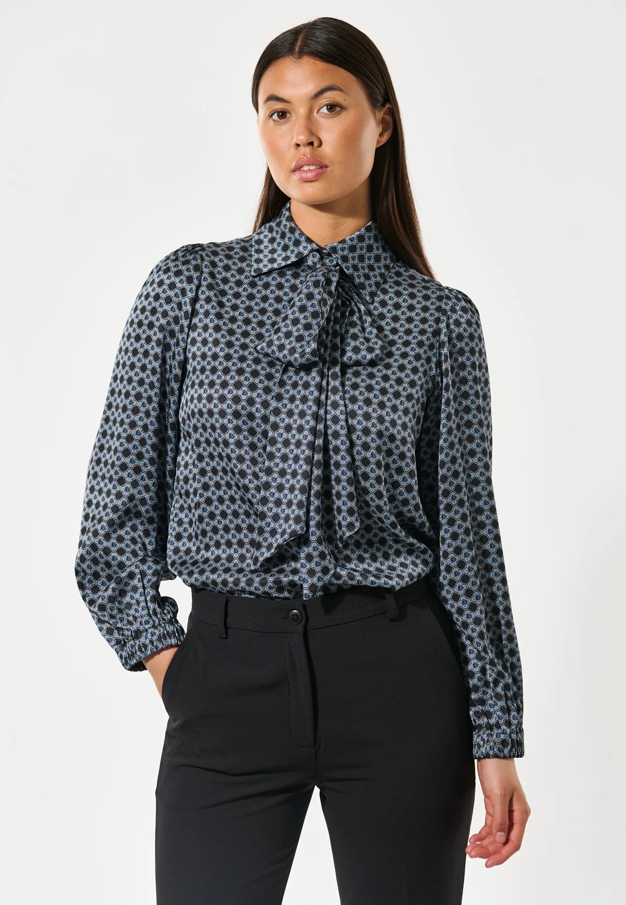 Seidenbluse Kikkidea