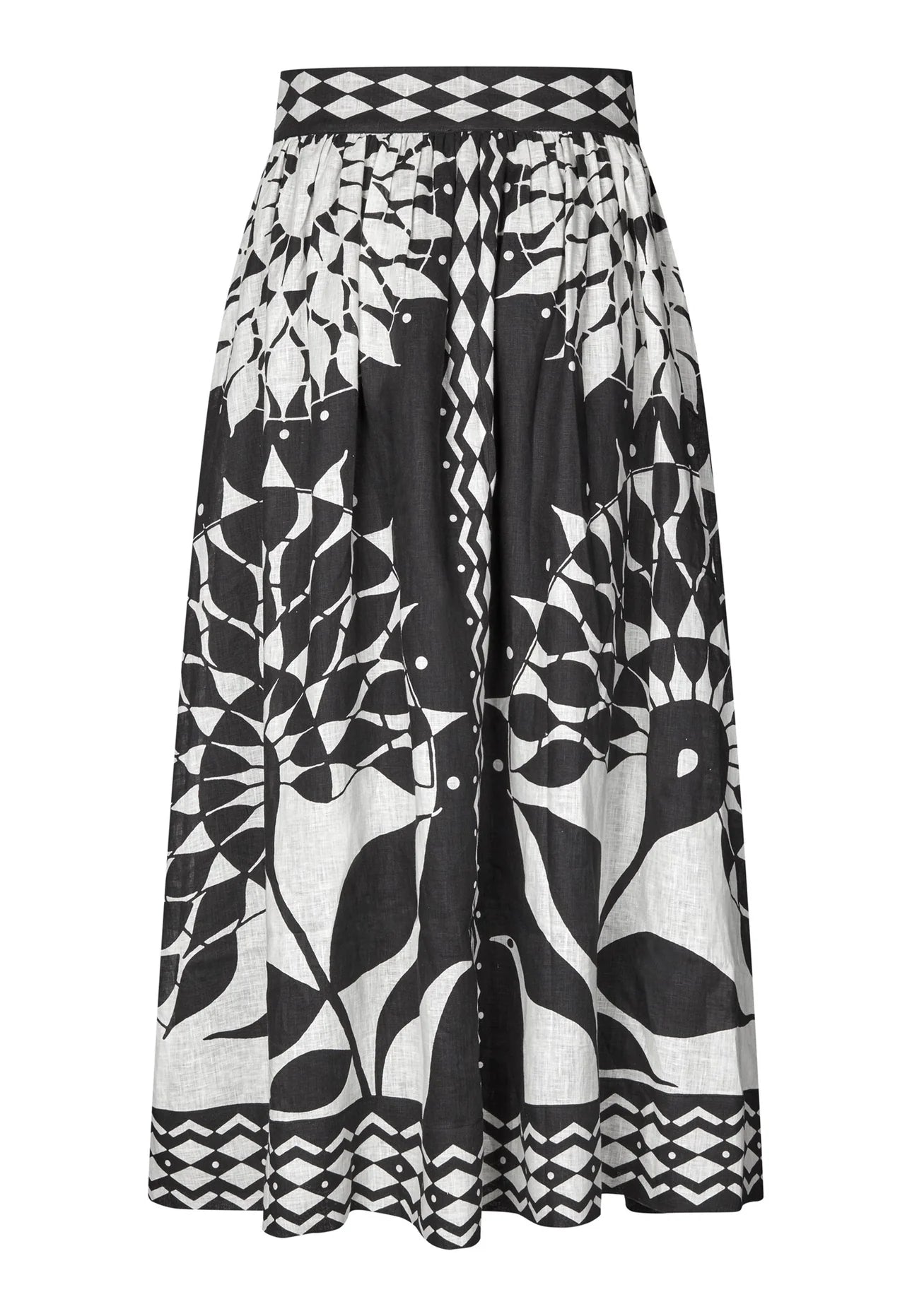 Linen Skirt Eddadea