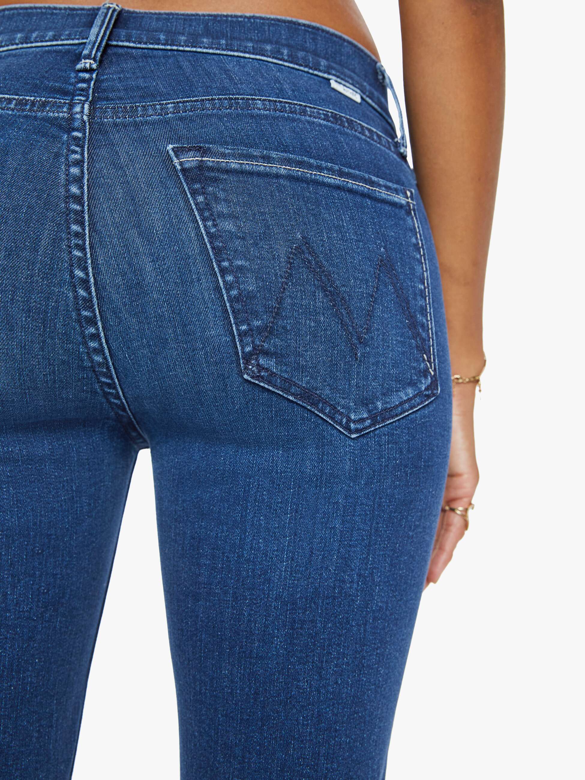 Jeans The Mid Rise Dazzler Ankle Fray