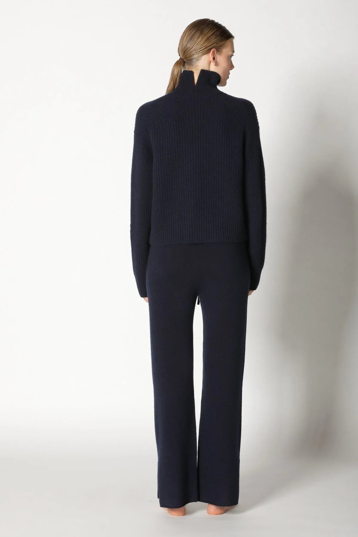 Pure Icon Rib Turtle Jumper