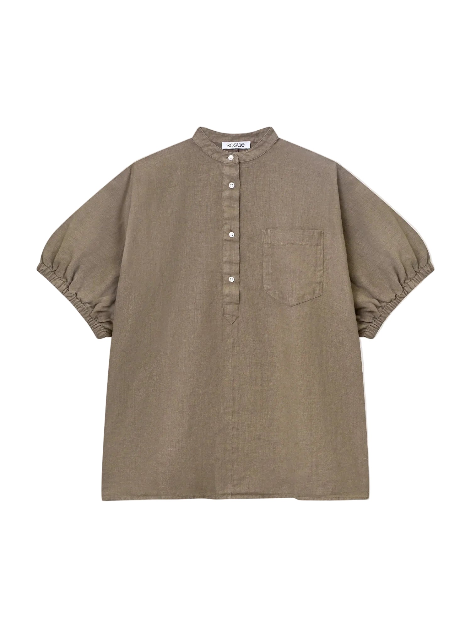 Blouse Cowboy Button Linen