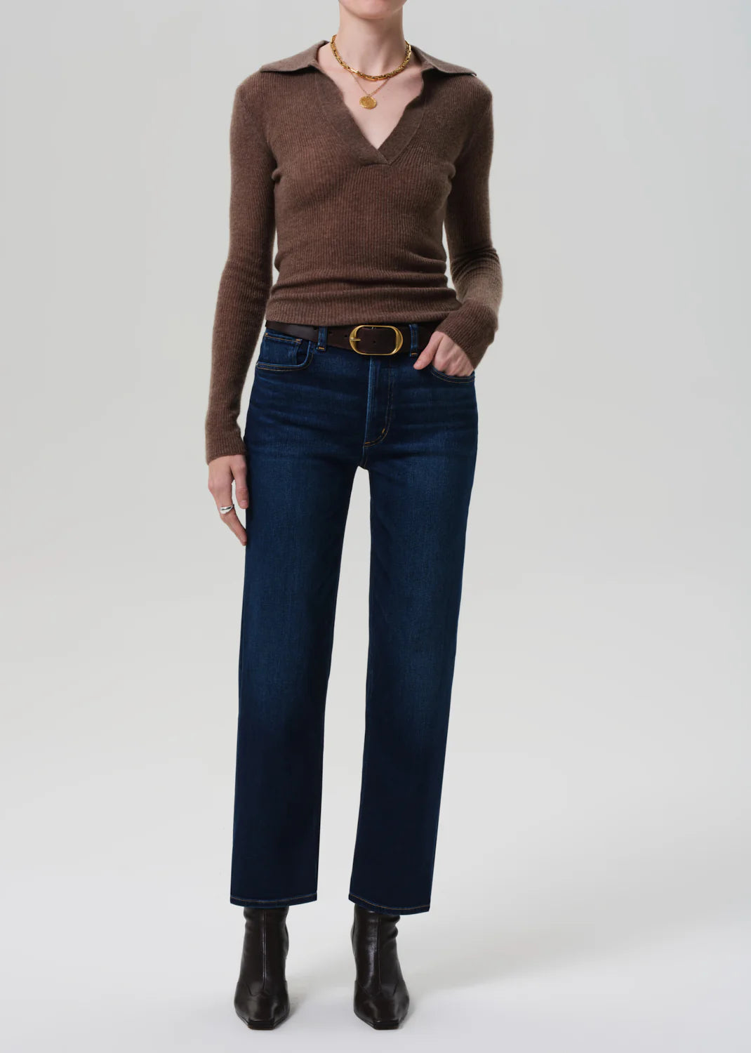 Jeans Palma Straight Clean Hem