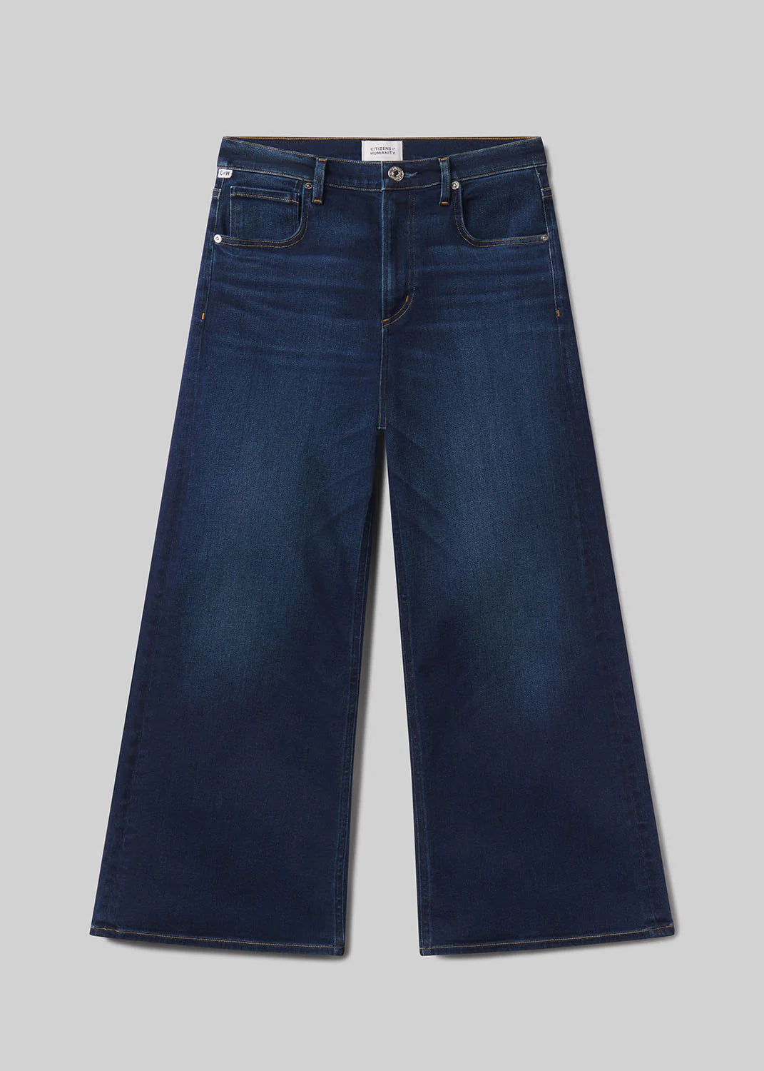 Jeans Lyra Wide Leg Crop Clean Hem
