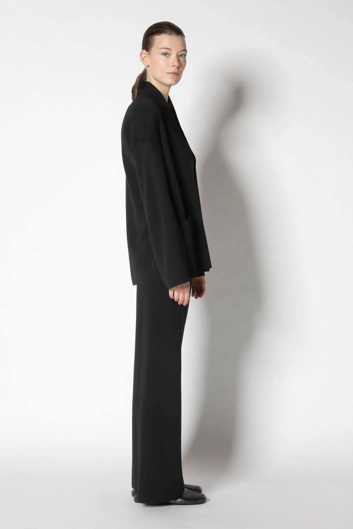 Fine Interlock Palazzo Pants