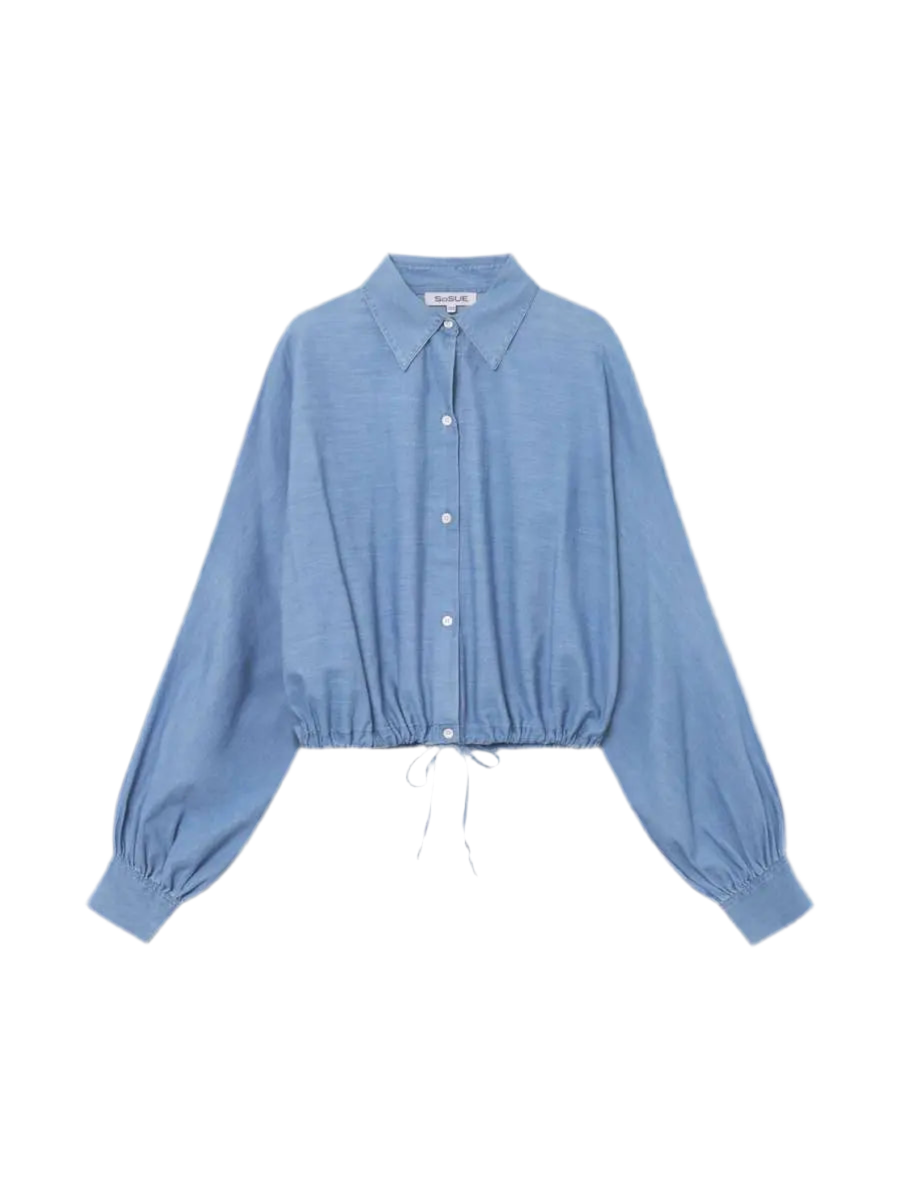 Antonia Drawstring Bluse