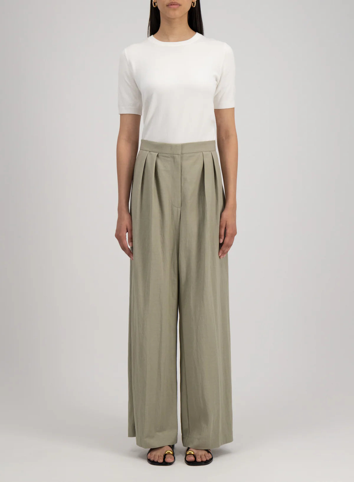 Flared Trousers Rayon