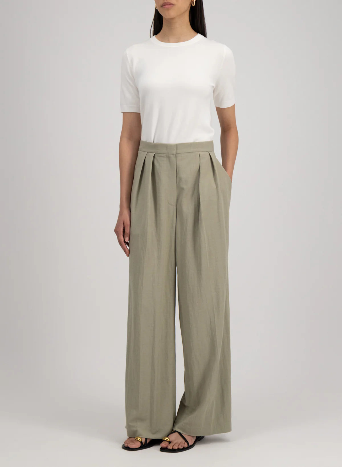 Flared Trousers Rayon