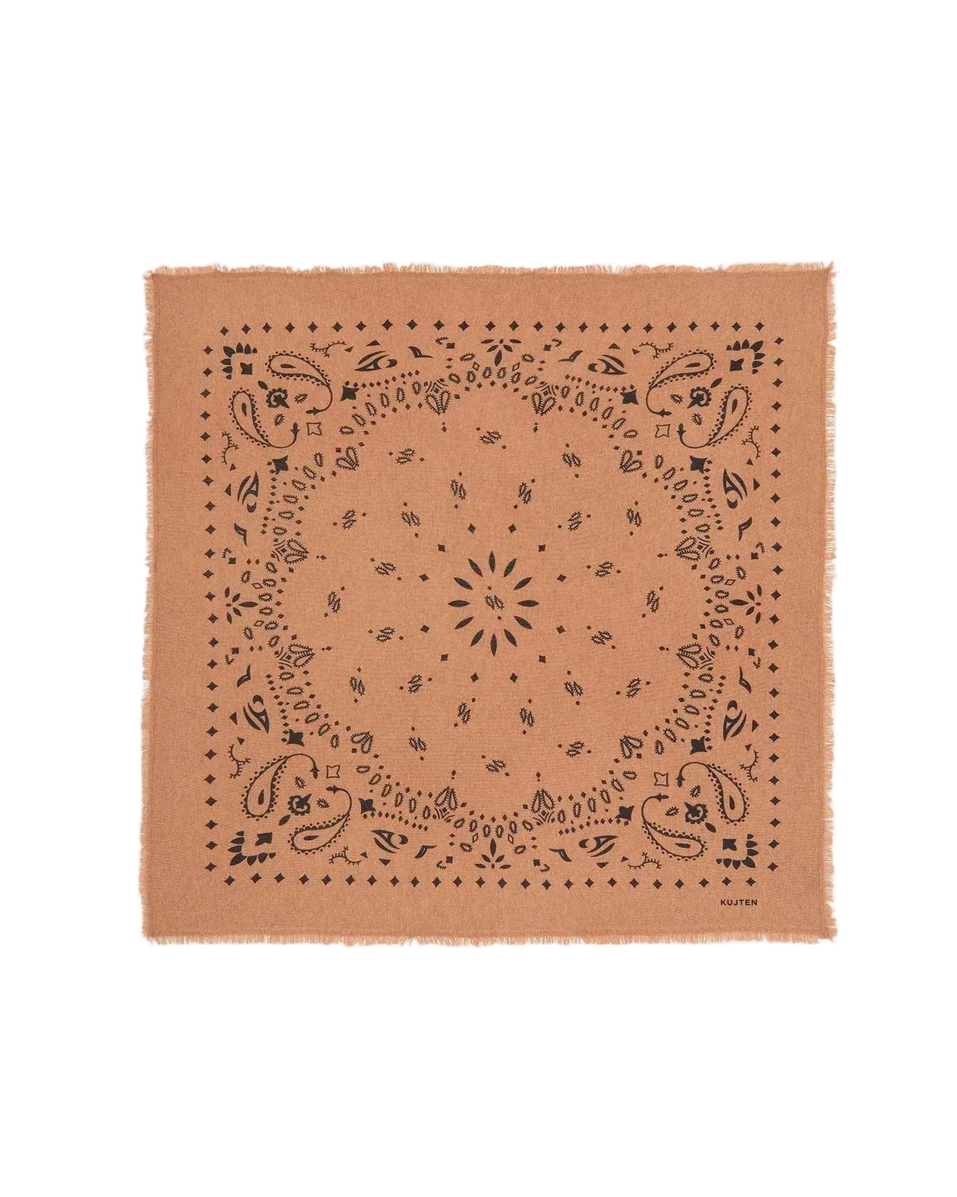 Cashmere Large Bandana Hachiko