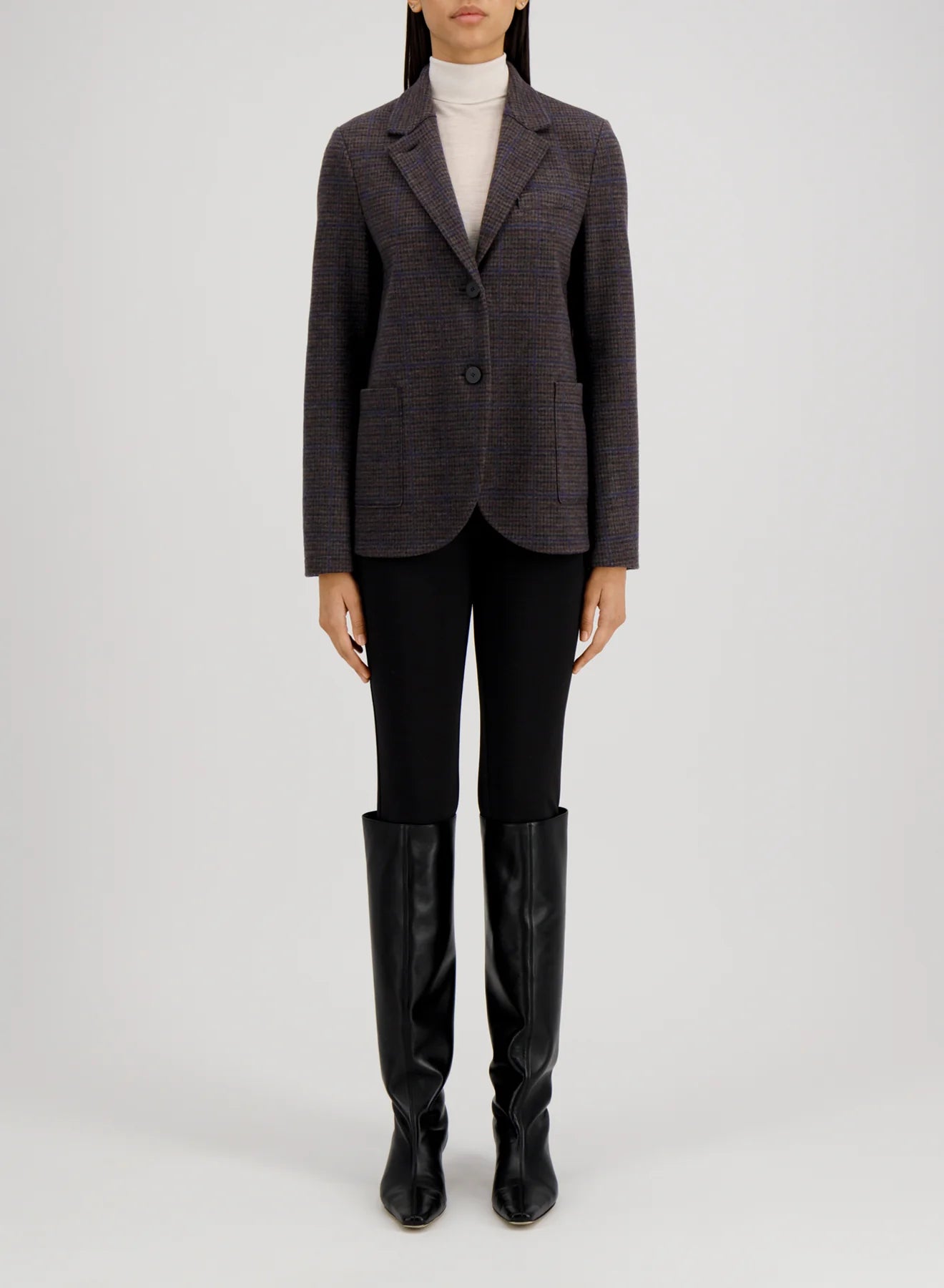 Stand Up Collar Blazer Loro Piana