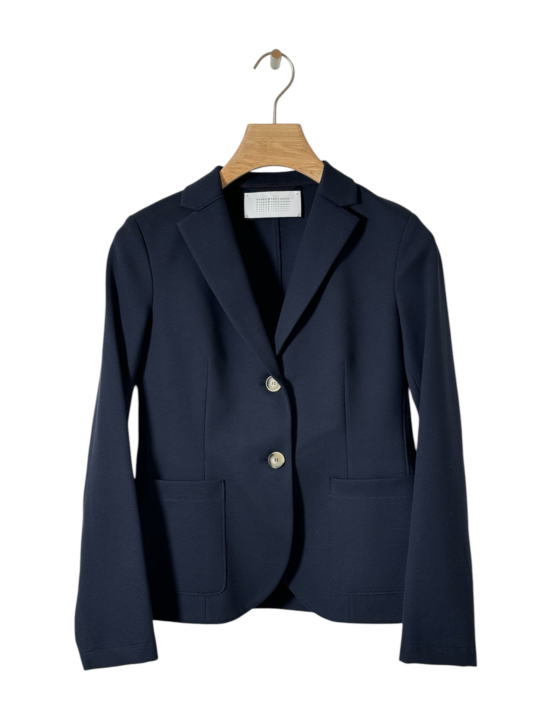 Fitted Blazer Diagonal Crafted Loro Piana