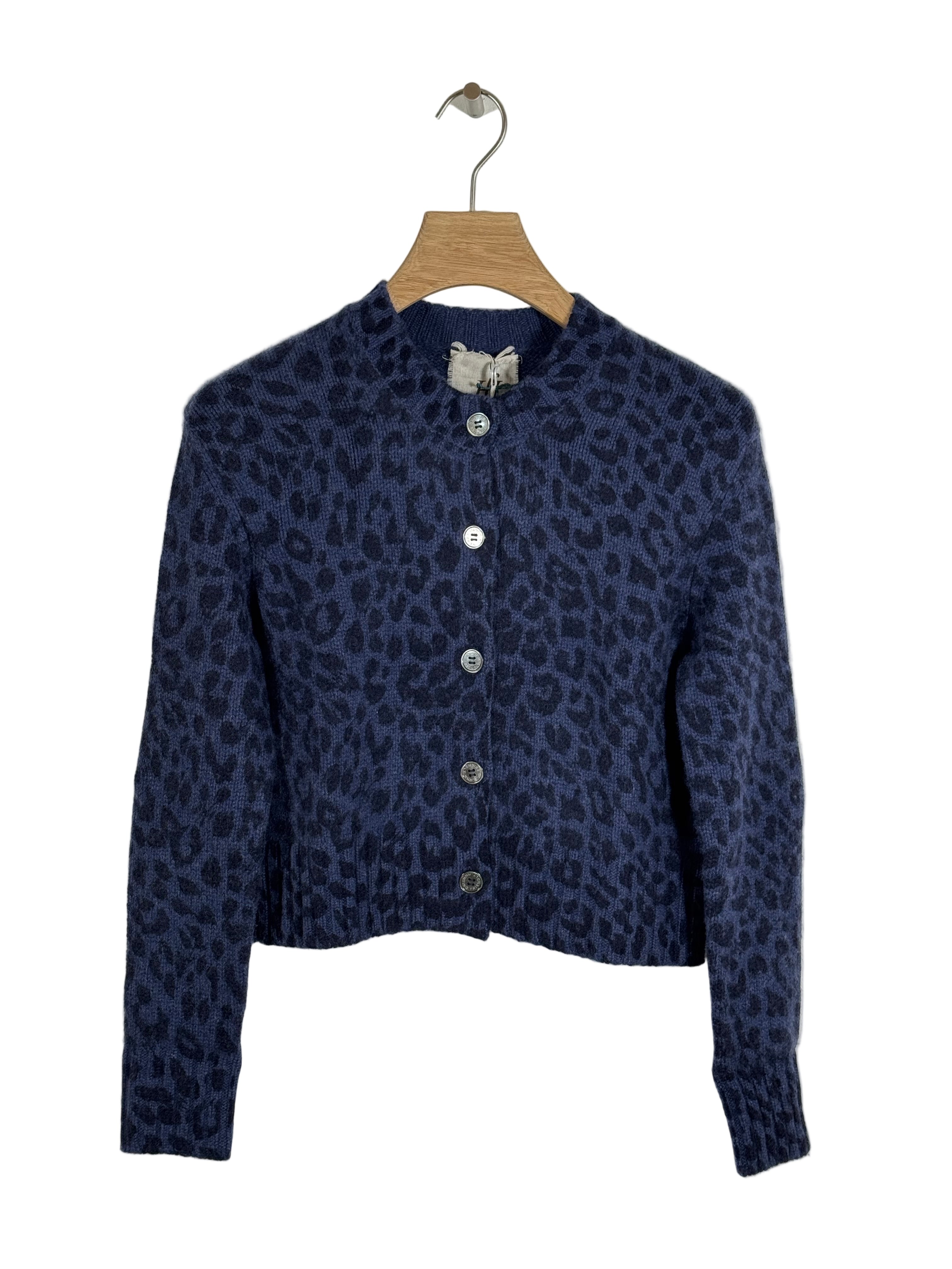 Cashmere Cardigan Cheetah
