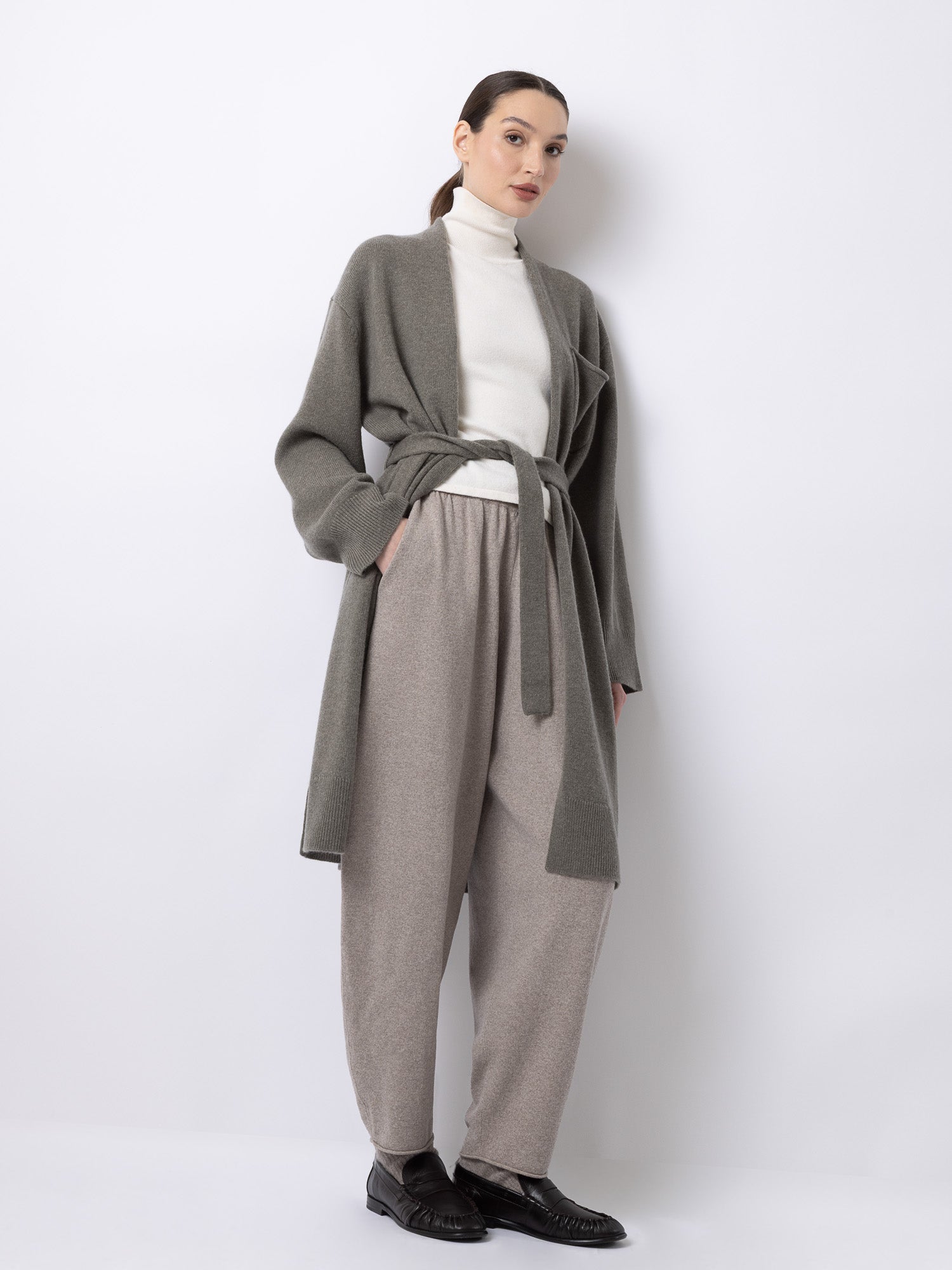 Cashmere Cardigan Long
