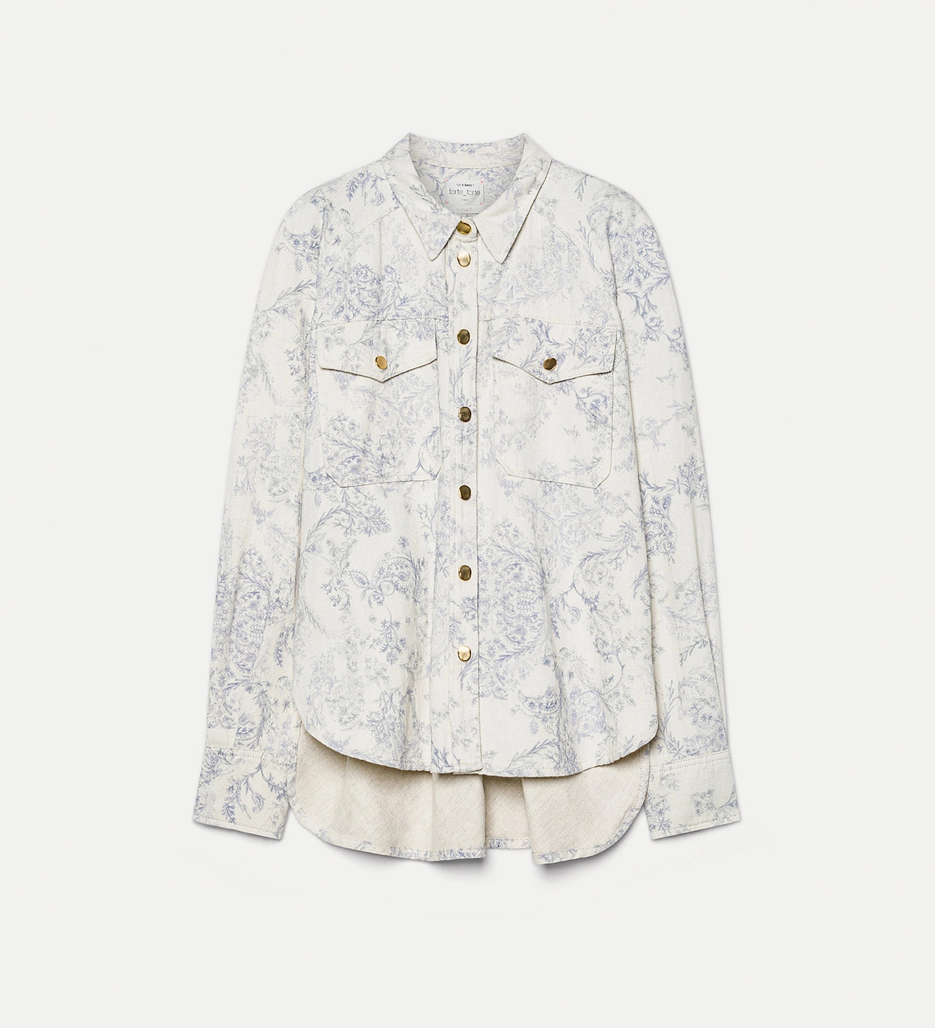 Denim Oversized Shirt Nontiscordardime