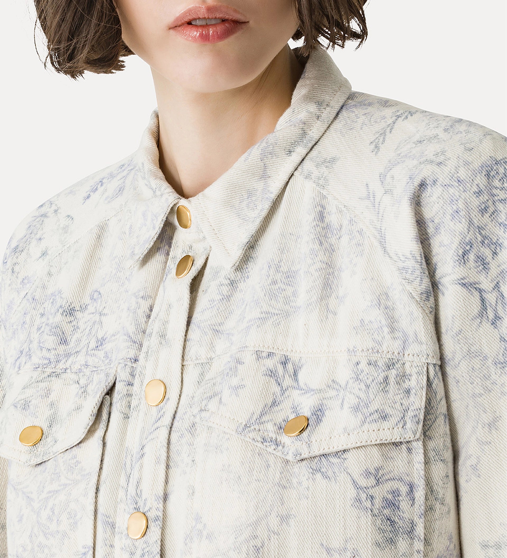 Denim Oversized Shirt Nontiscordardime