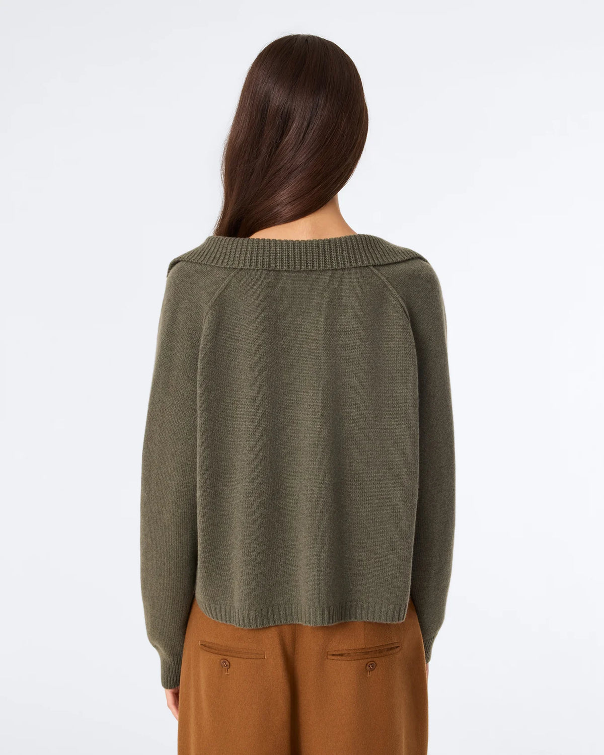 Cashmere Sweater Polo Aenoara