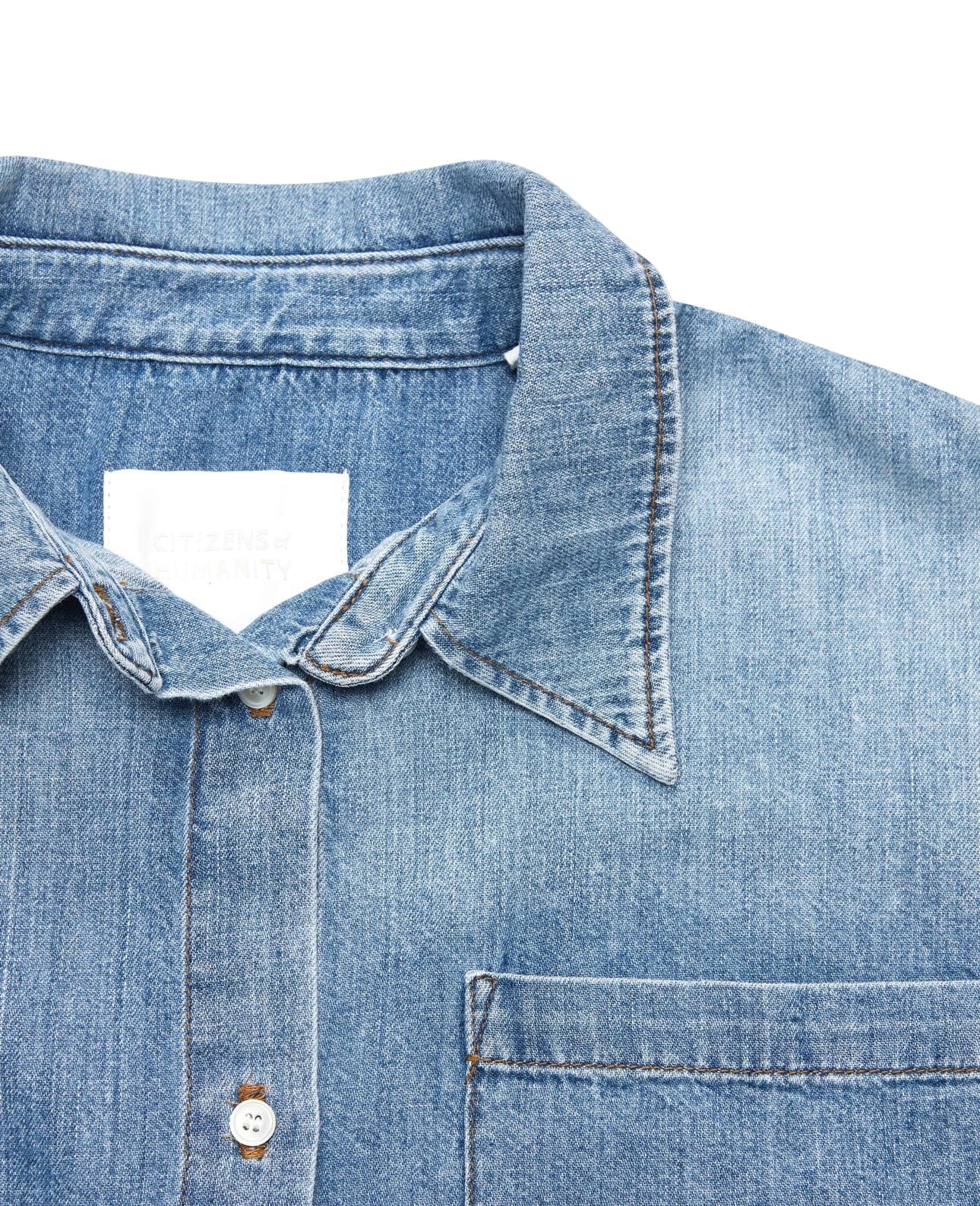 Cropped Jeans Shirt Frances