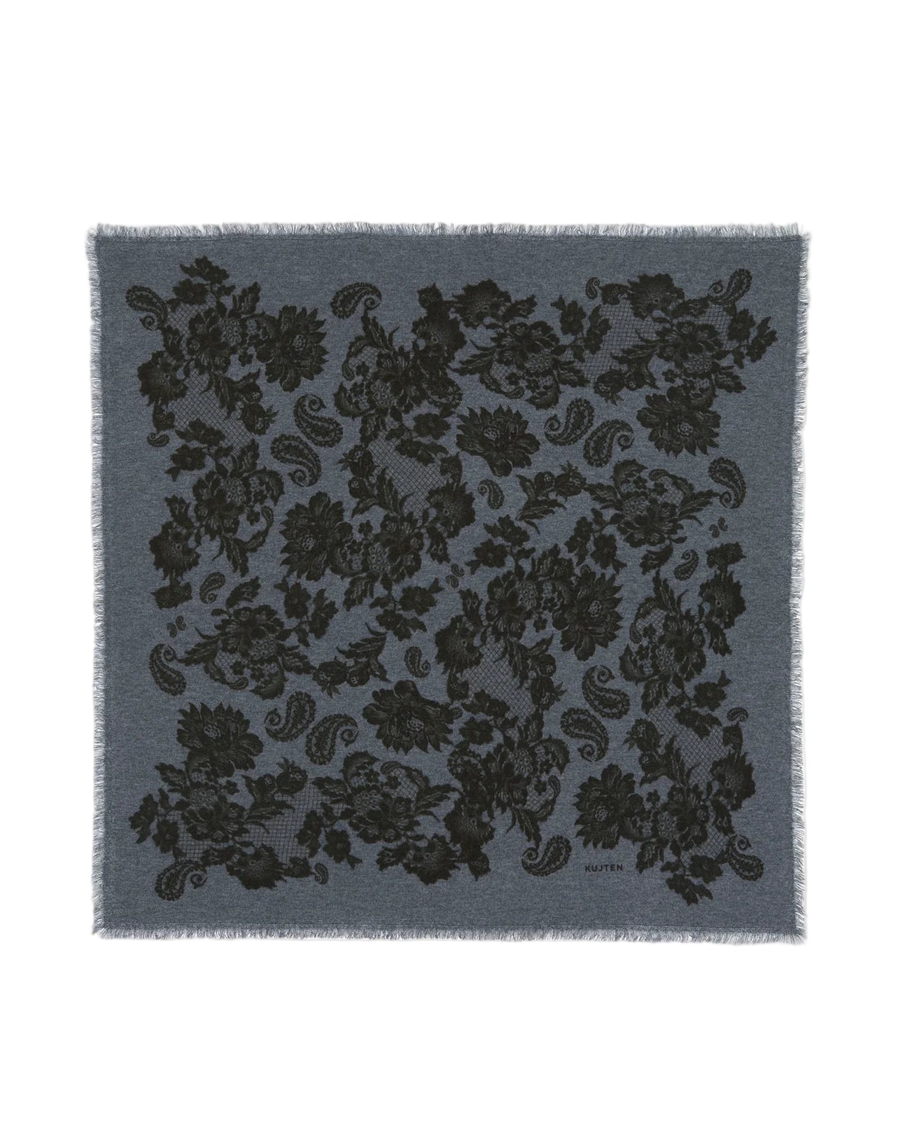 Cashmere Bandana Hachiko Lace