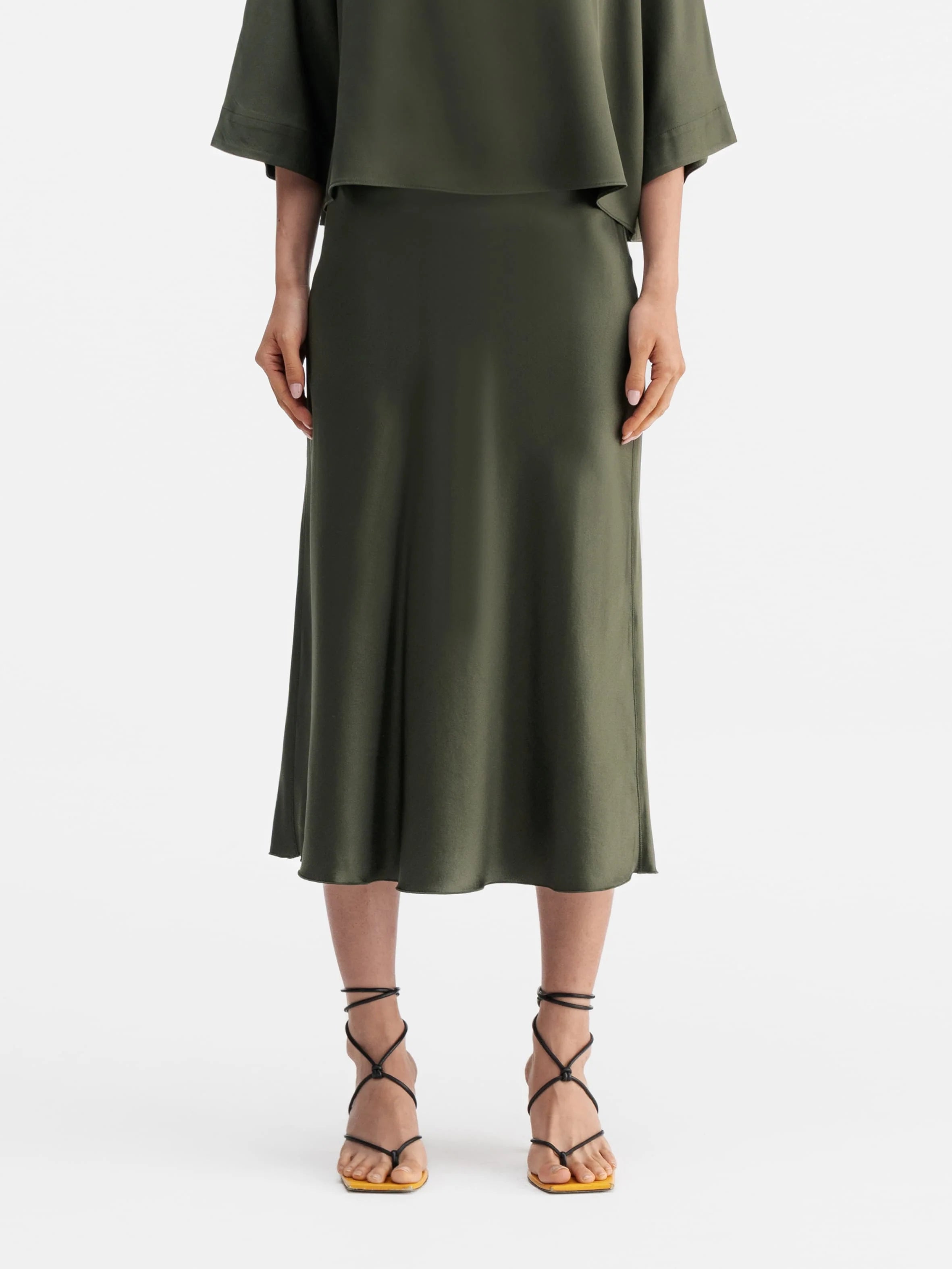 Hana Satin Skirt