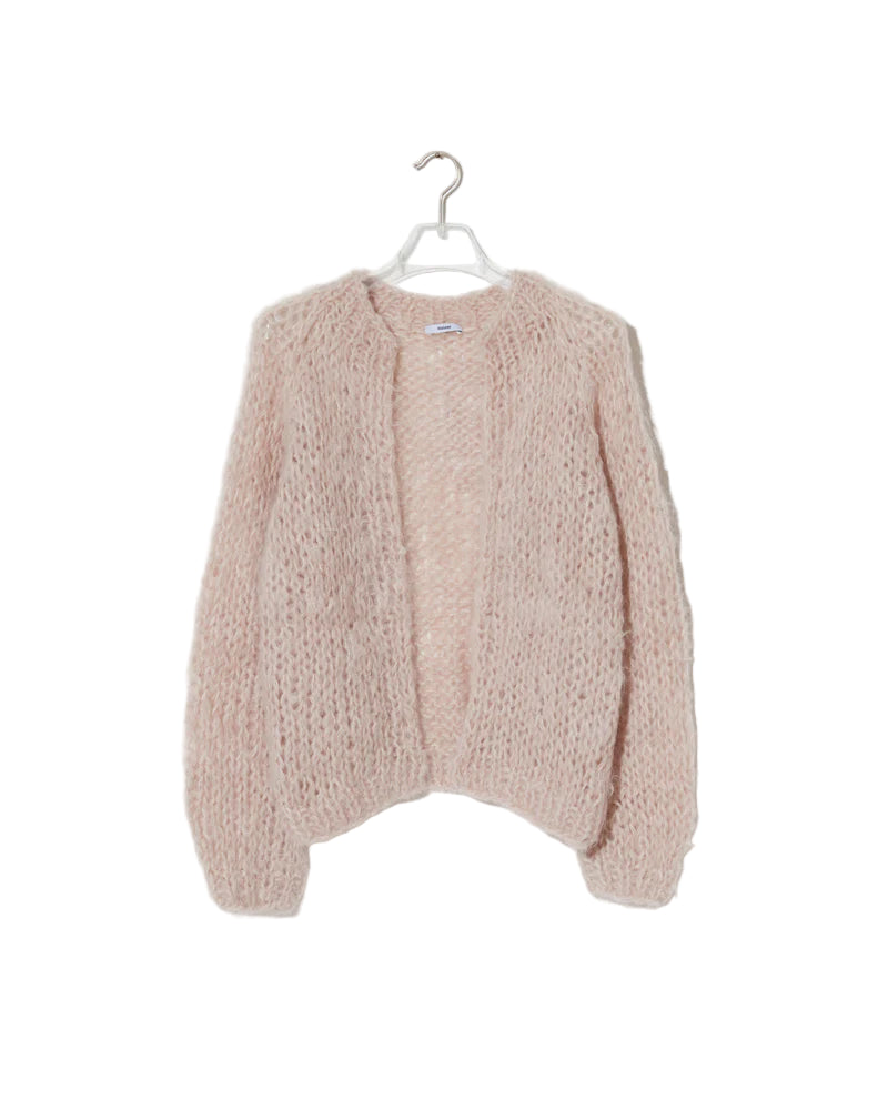 Shaggy Alpaca Bomber Cardigan