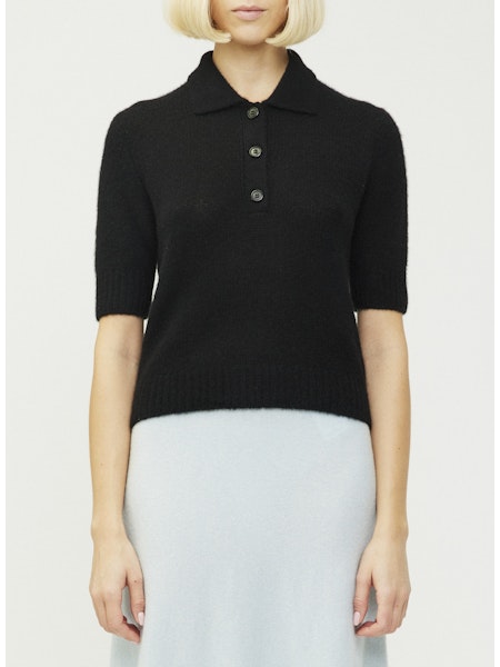 Masy Cashmere Polo Sweater