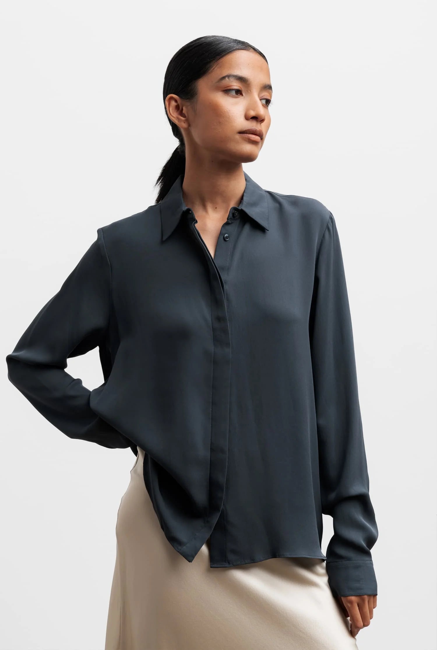 Mia Silk Shirt