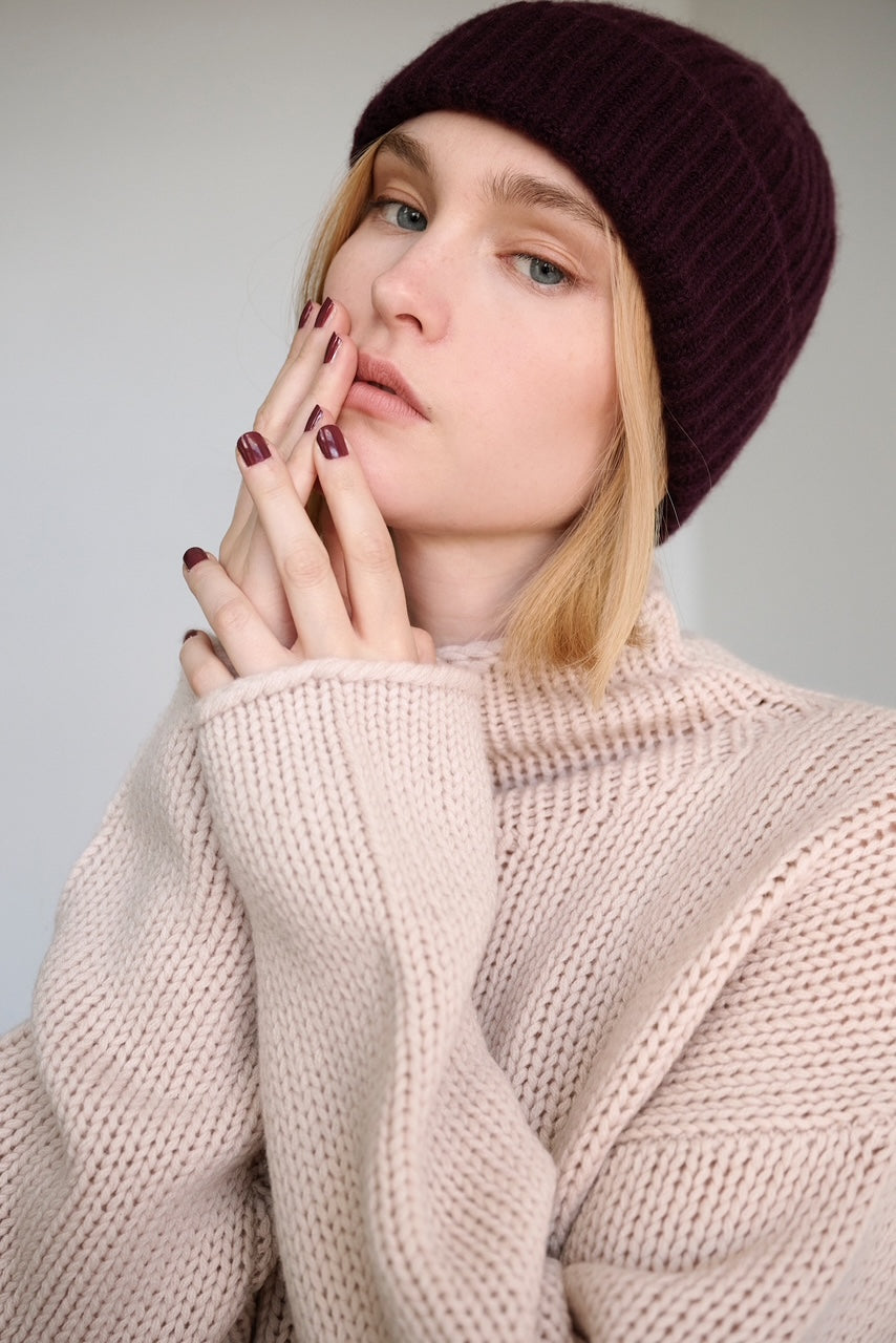 Pullover mit Stehkragen lässig