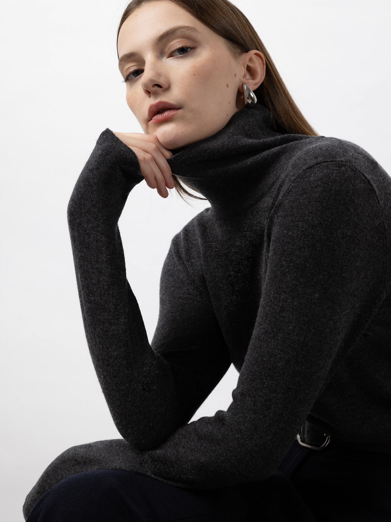 Cashmere Pullover Highneck