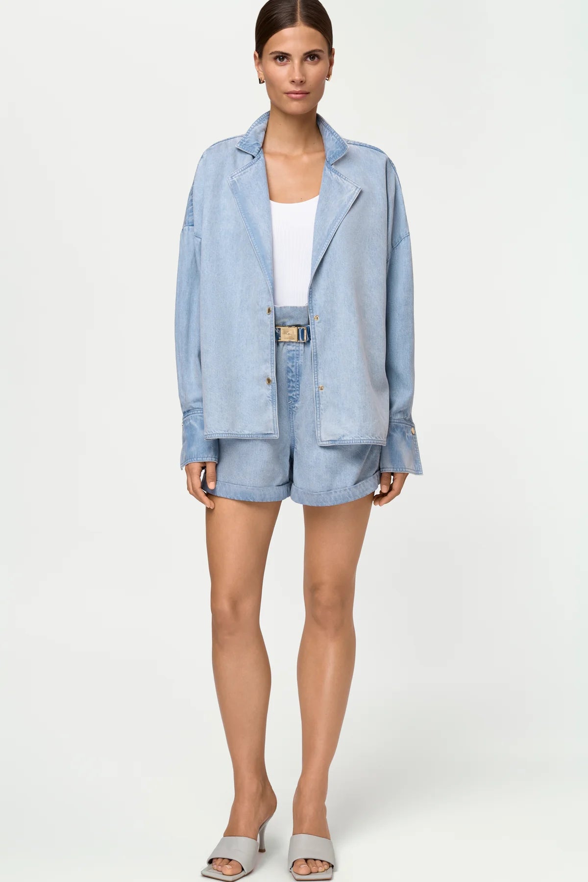 Sici Denim Shacket
