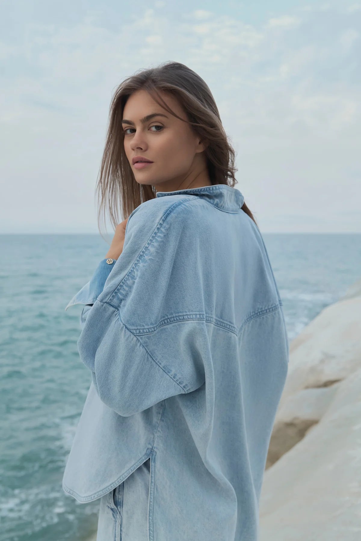 Sici Denim Shacket