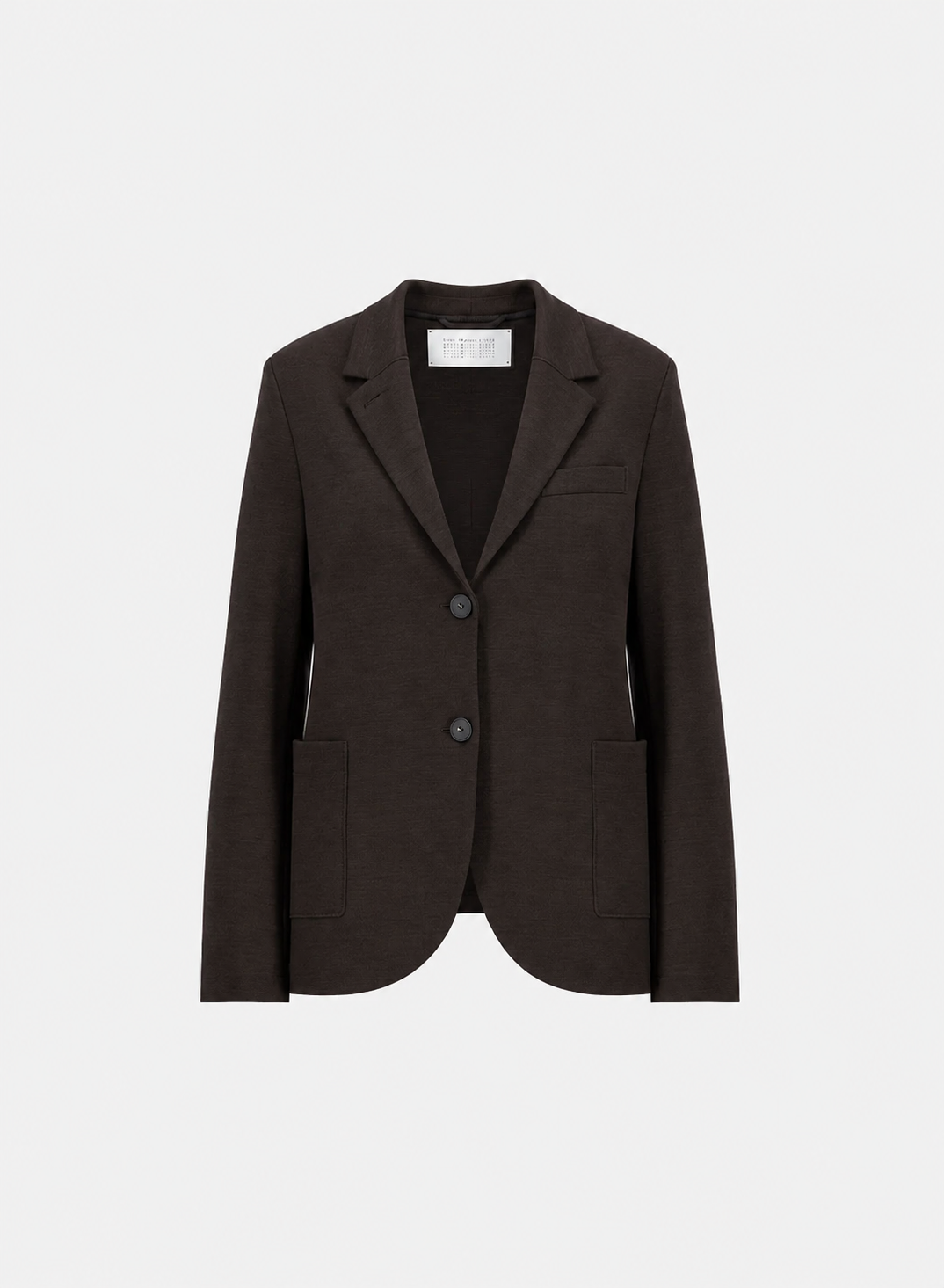 Stand Up Collar Blazer Superfine Merino