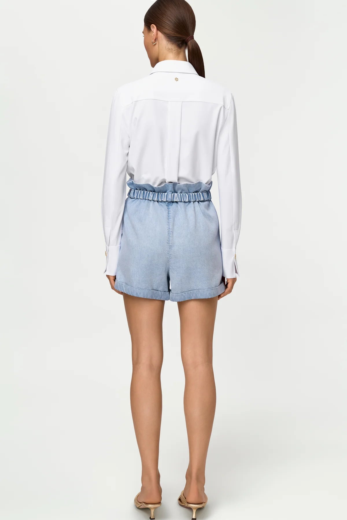 Tripani Denim Shorts