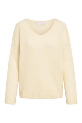 V-Neck Pullover Loose Knit