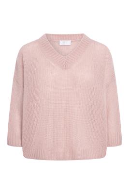 V-Neck Pullover Flauschig